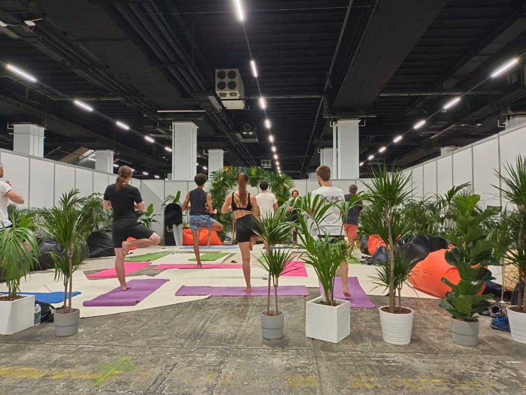 yoga en la empresa para trabajadores