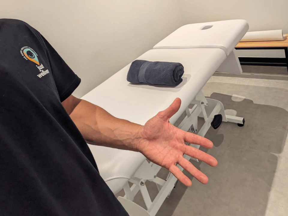fisioterapia en la oficina