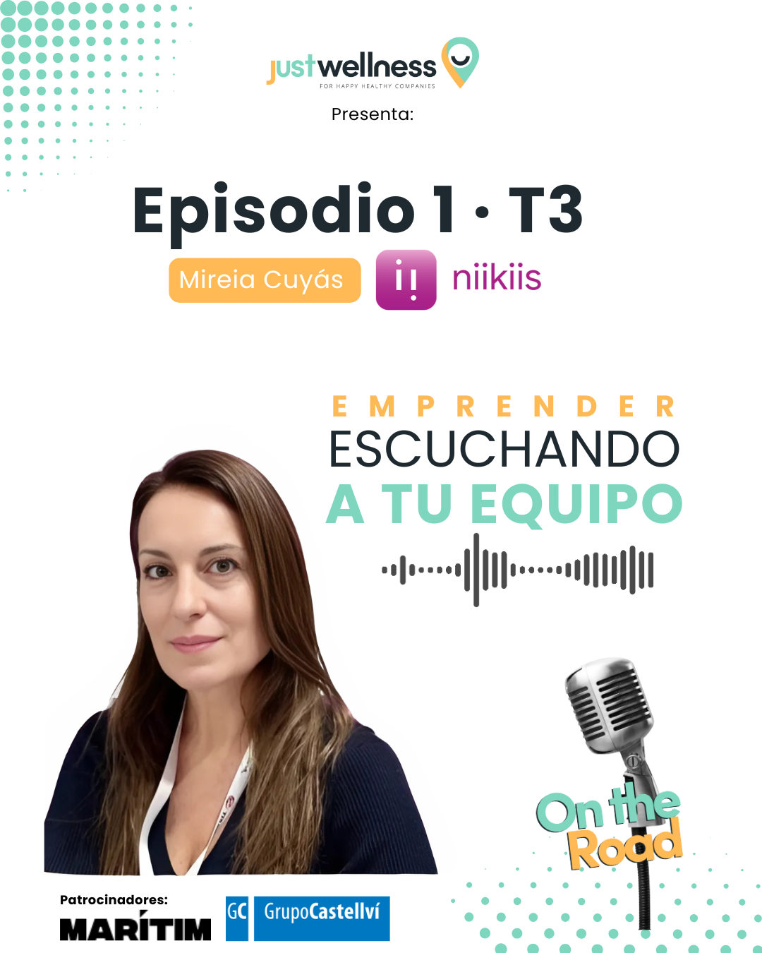 podcast ON THE ROAD episodia 1 mireia cuyas niikiis