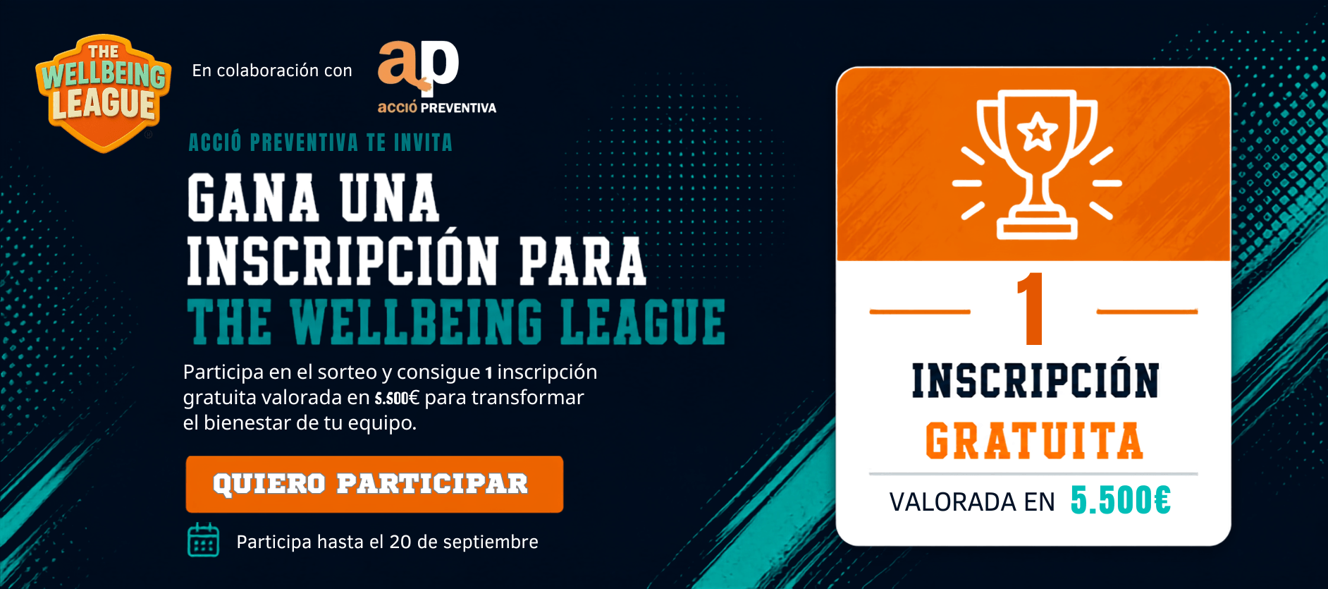 accio preventiva y the wellbeing league just wellness