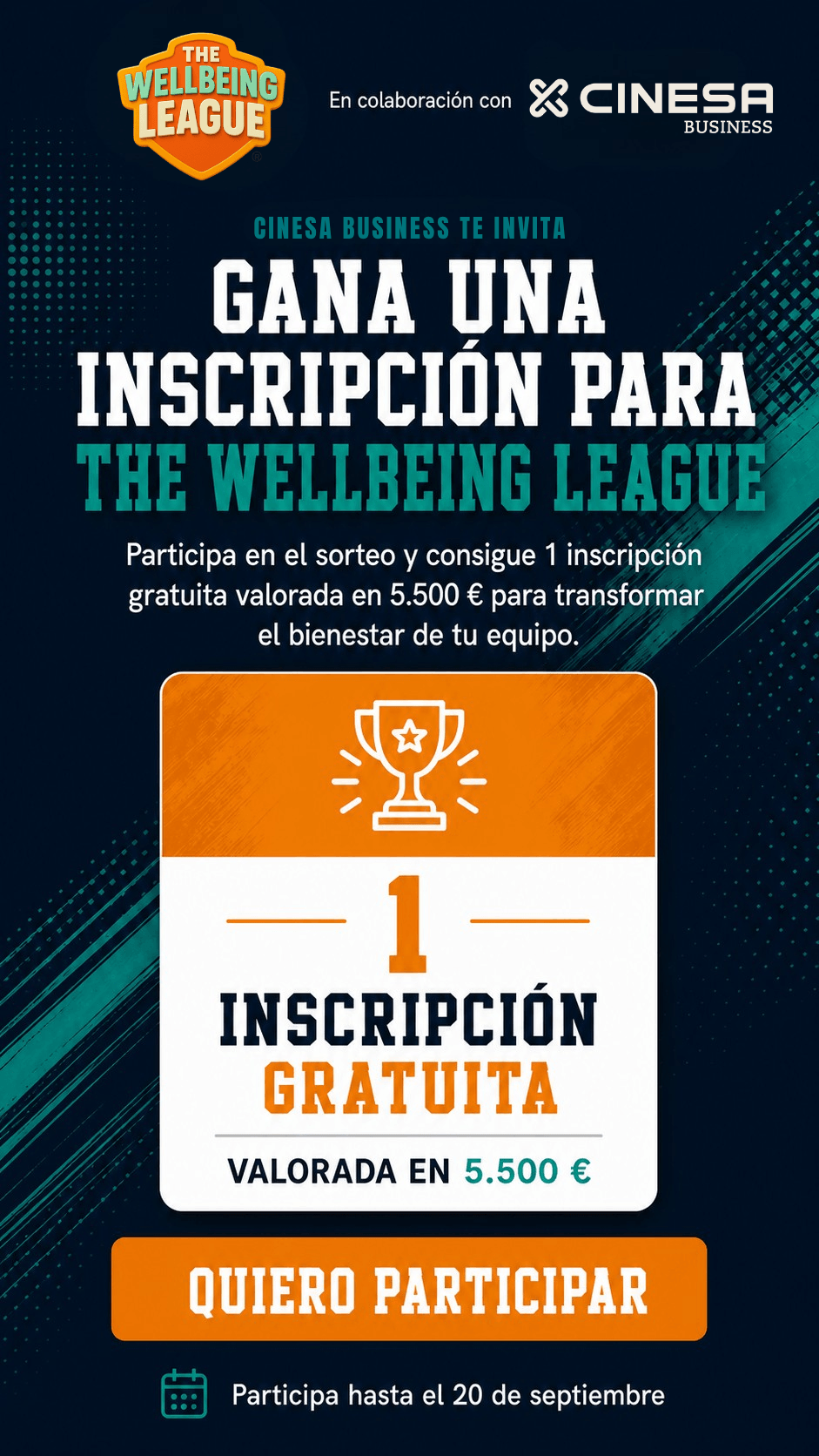 cinesa y y the wellbeing league just wellness.