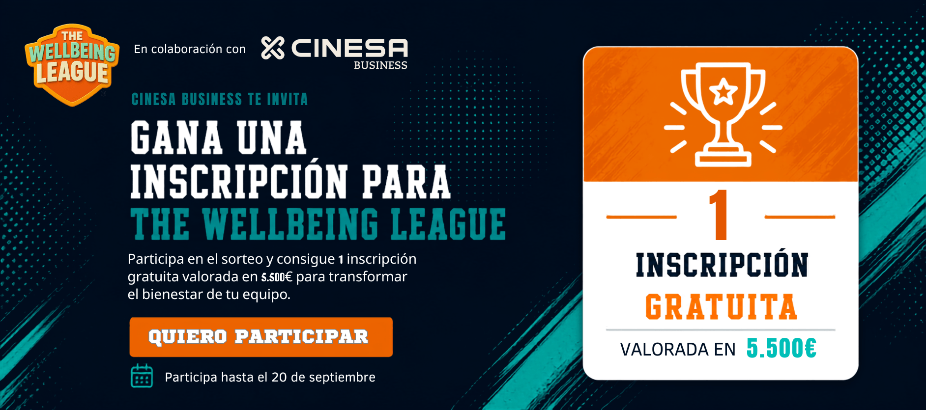 cinesa y y the wellbeing league just wellness